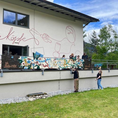 Zaungestaltung Betriebspraktikum
