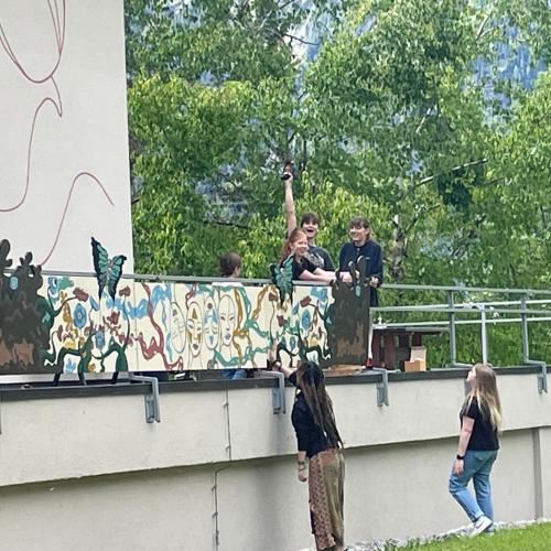 Zaungestaltung Betriebspraktikum