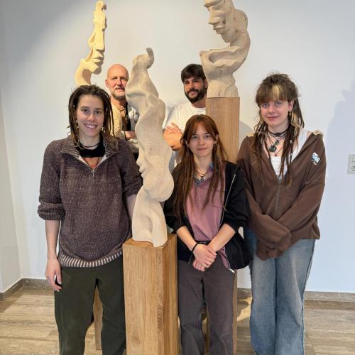 Abschlussarbeit Skulpturengruppe Therapiegarten