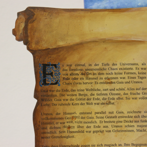 Abschlussarbeit die Entstehung