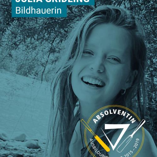 Absolventin Julia Gridling