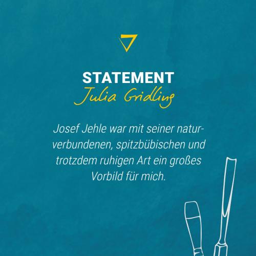Absolventin Julia Gridling