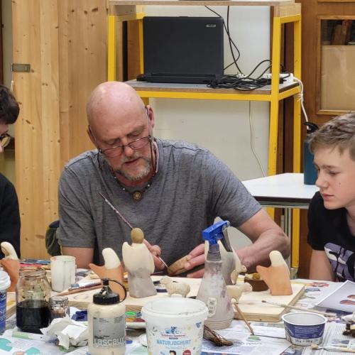 Krippe Mittelschule St. Johann