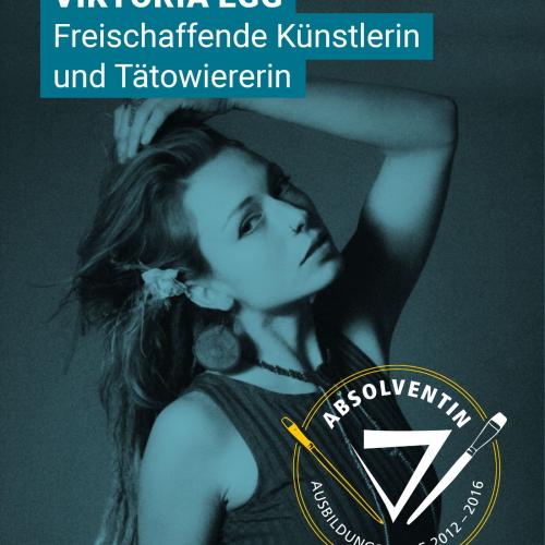 Absolventin Viktoria Egg