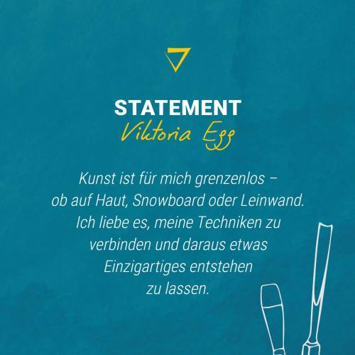 Absolventin Viktoria Egg