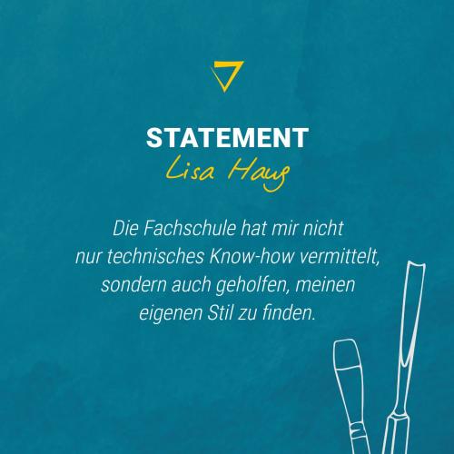 Absolventin Lisa Haug