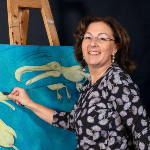 Vergolderlehrerin Weibsbilder