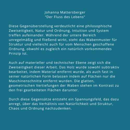Abschlussarbeit Fluss des Lebens