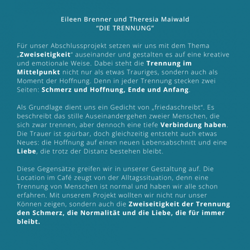 Abschlussarbeit die Trennung