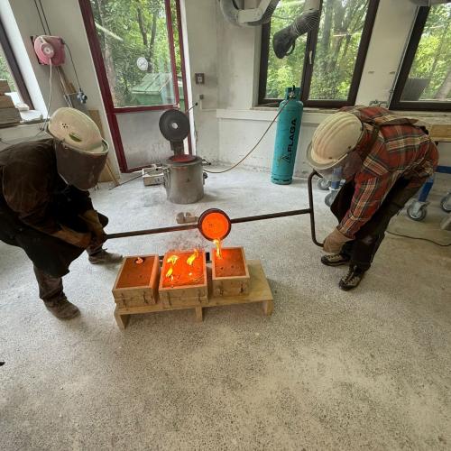 Bronzegussworkshop