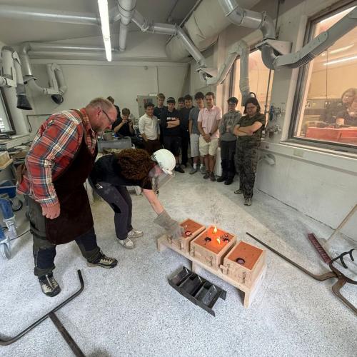 Bronzegussworkshop