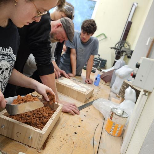 Bronzegussworkshop