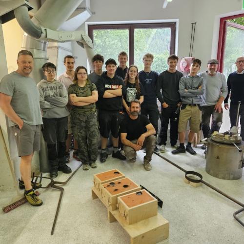 Bronzegussworkshop