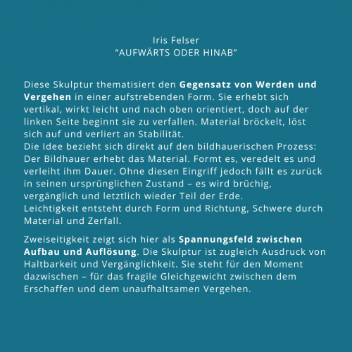 Abschlussarbeit Aufwärts hinab