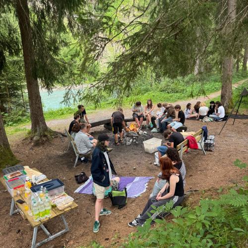Aktivitäten letzte Schulwoche Teambuildung