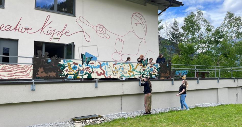 Zaungestaltung Betriebspraktikum