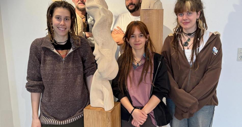 Abschlussarbeit Skulpturengruppe Therapiegarten