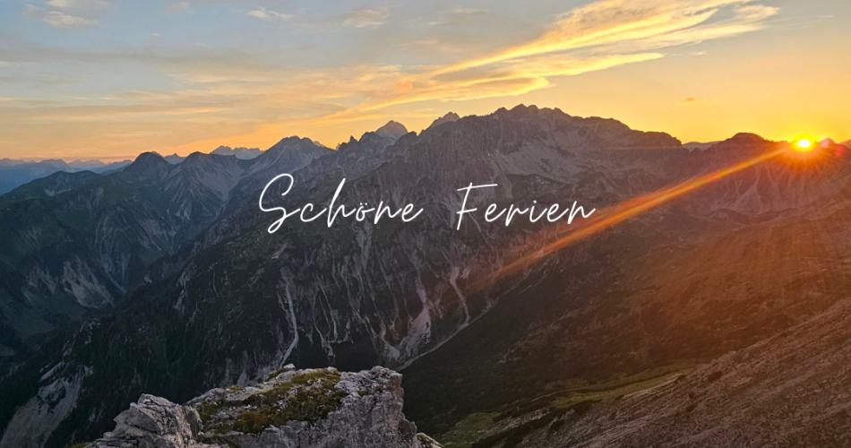 Schöne Ferien
